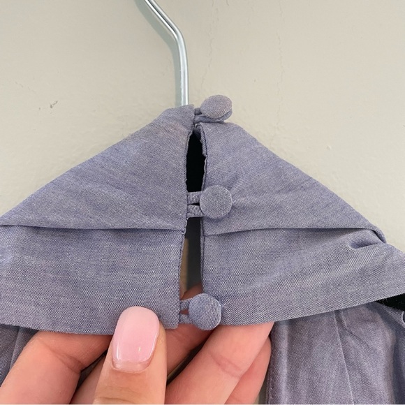 C/Meo Collective Conquer Shirting Romper Blue Small - Picture 12 of 13